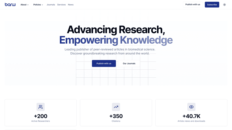 Barw Research Publisher